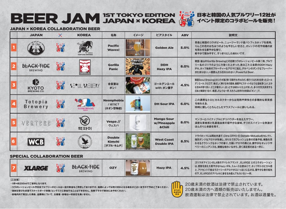 SHIBUYA CROSS CULTURE FEST FLYER 裏面